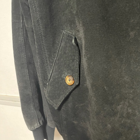 Suede Western Bomber Jacket - Picture 4 of 5